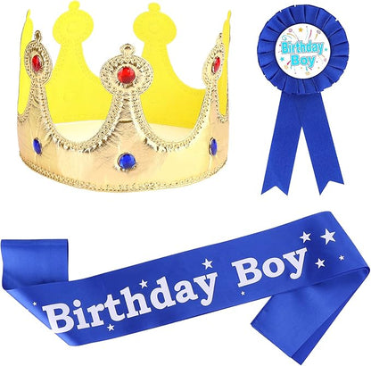 Birthday Crown + Sash